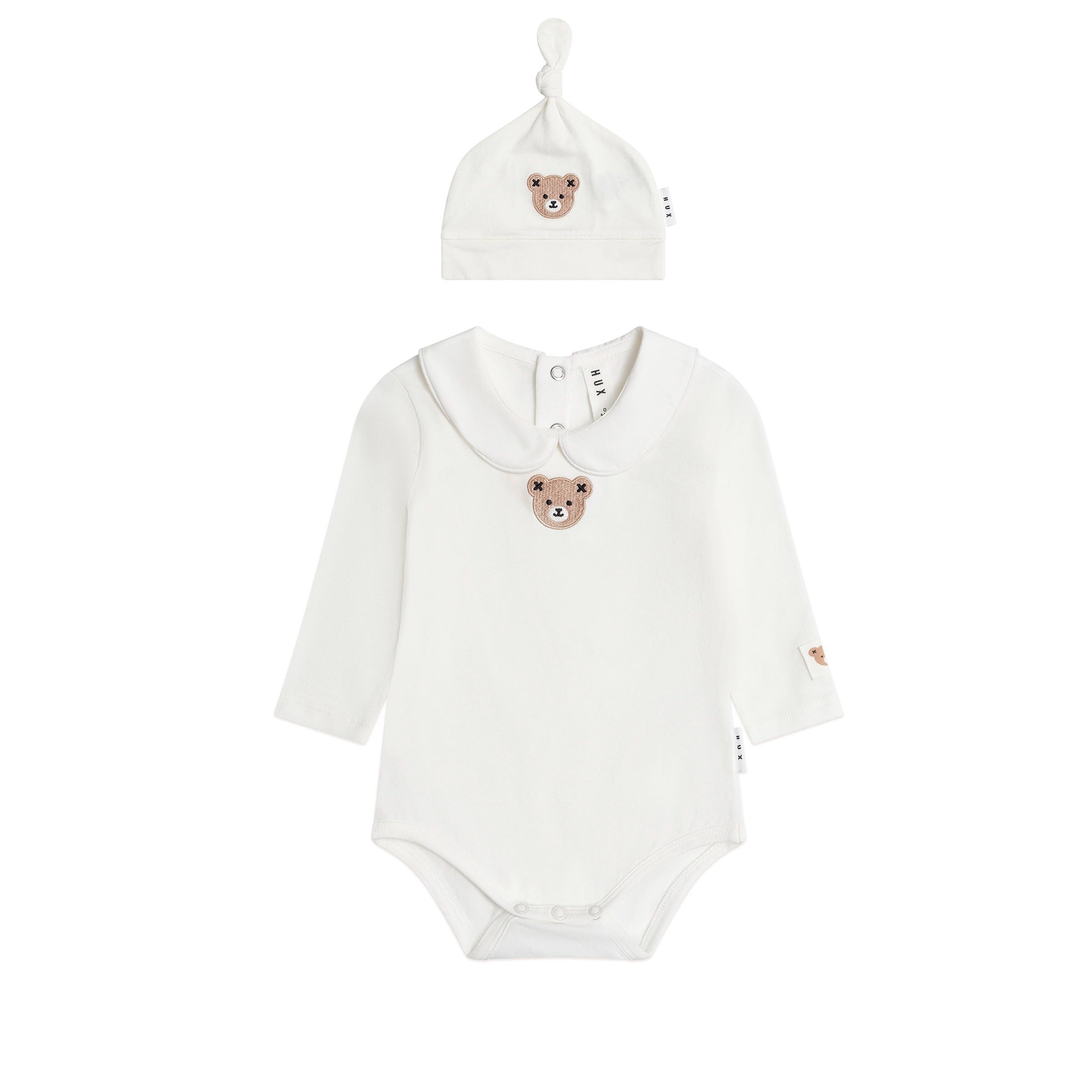 Huxbaby Baby's First Outfit Romper & Hat