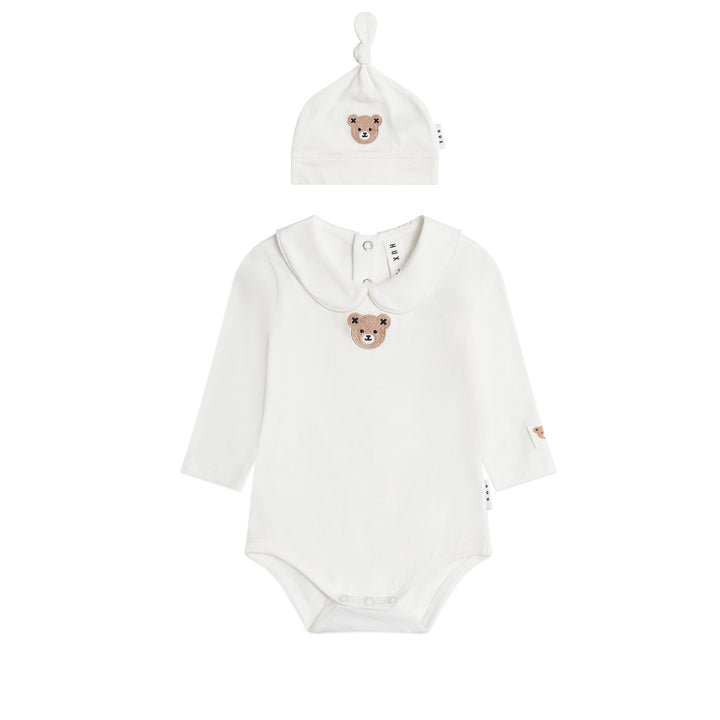 Huxbaby Baby's First Outfit Romper & Hat