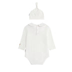 Huxbaby Baby's First Outfit Romper & Hat