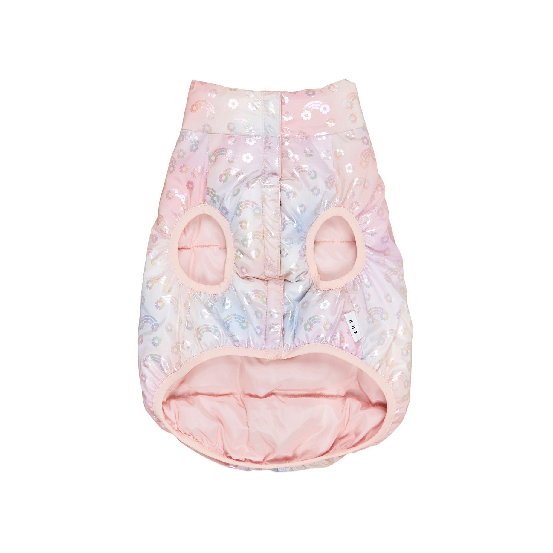 Rainbow Reversible Dog Vest - Rosebud