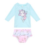 Mercorn Shell Swim Set - Iced Aqua/Multi
