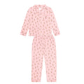 Dusty Pink Bunny Womens Pj Set