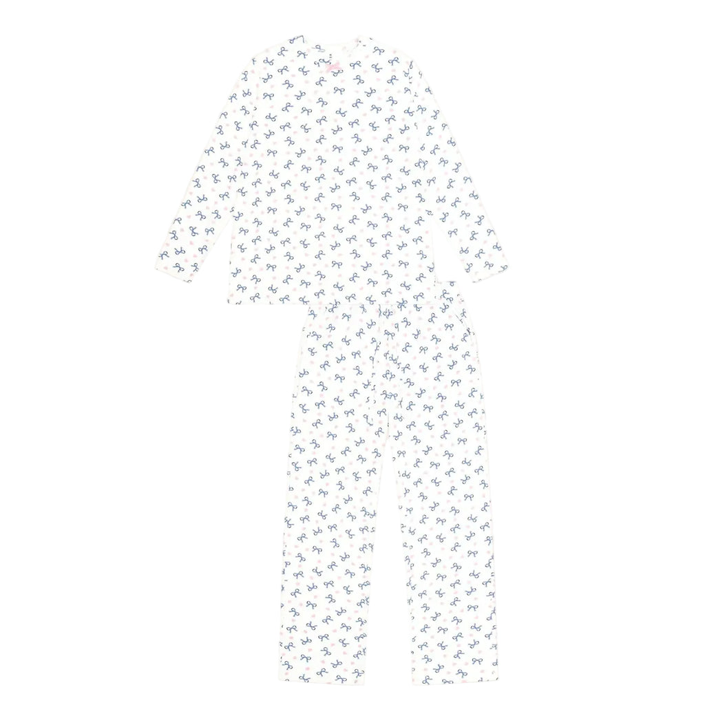 Womens Long Sleeve Pj Set