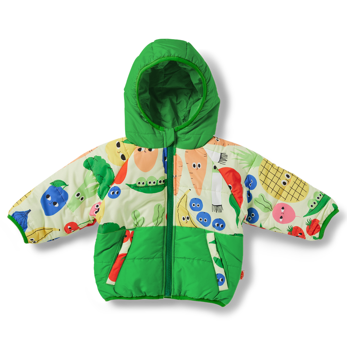 Halcyon Nights Kids Puffer Jacket - Happy Harvest