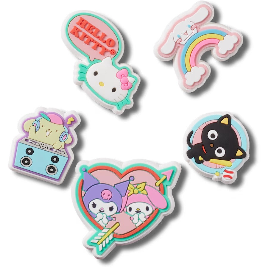 Jibbitz Charms - Hello Kitty and Friends 5Pk
