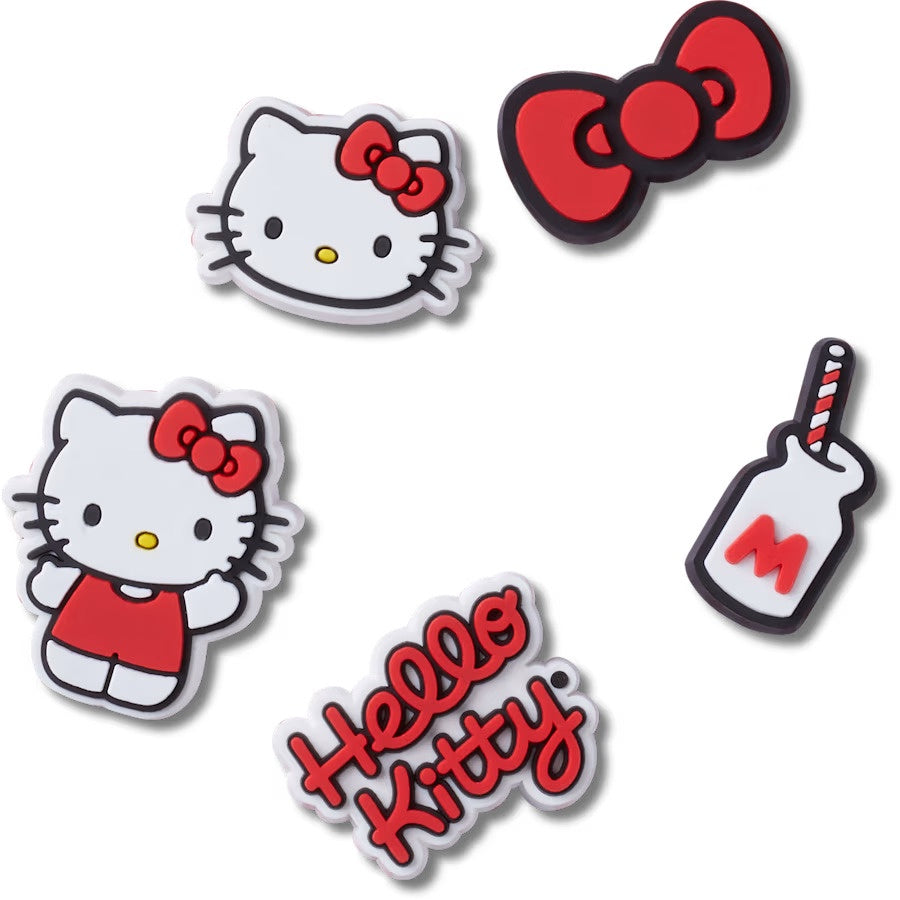 Jibbitz Charms - Hello Kitty 5Pk