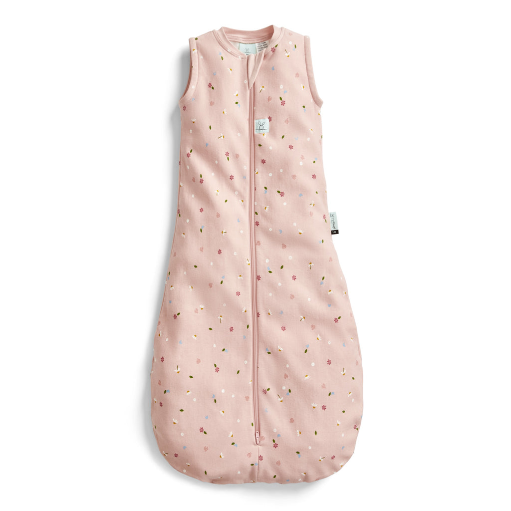 Jersey Sleeping Bag  1.0 TOG - Daisies