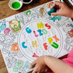 Sensory Mat Alphabet Soup