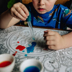 Sensory Mat Alphabet Soup
