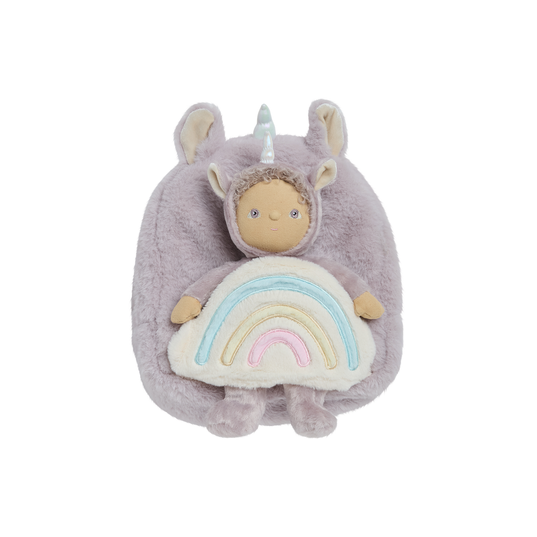 Olli Ella Unicorn Hopalong Backpack - Lilac