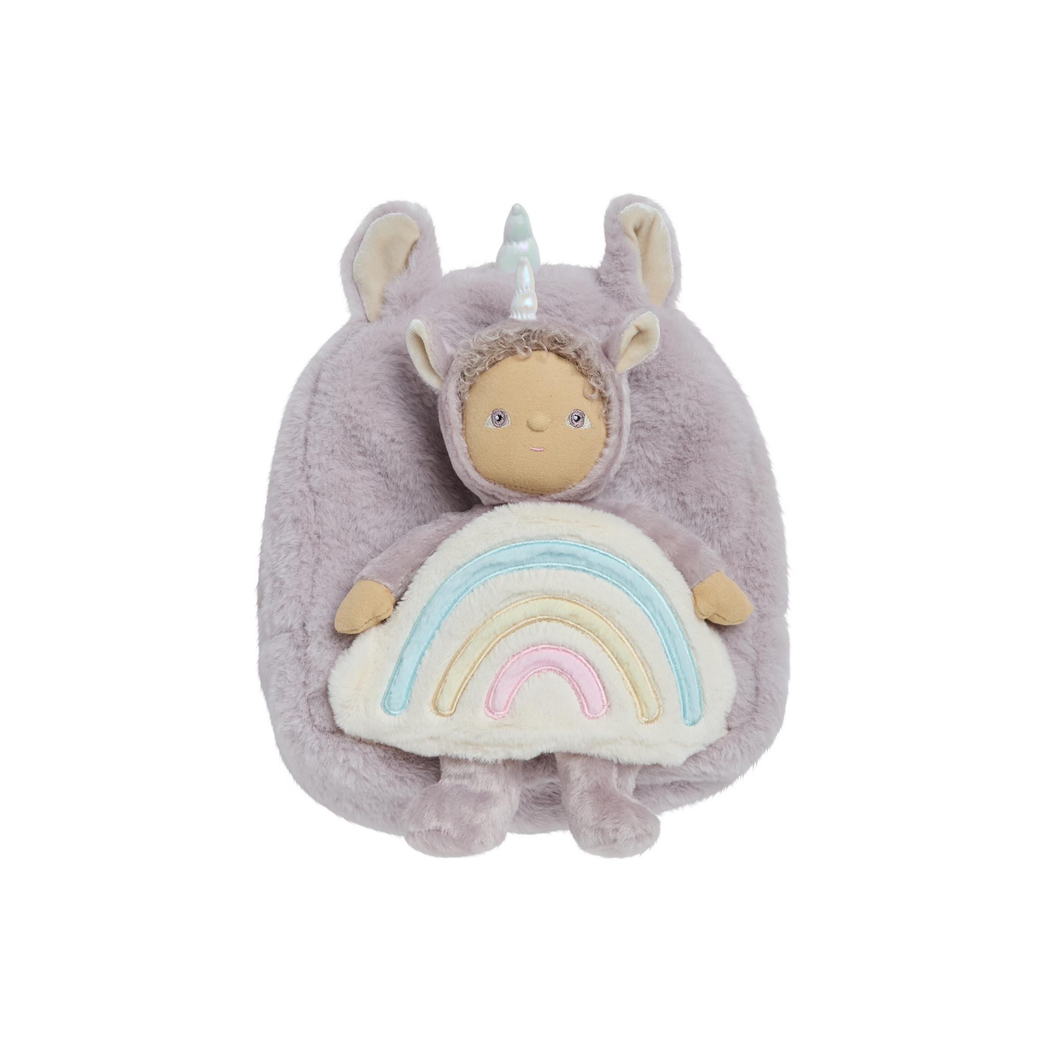 Olli Ella Unicorn Hopalong Backpack - Lilac