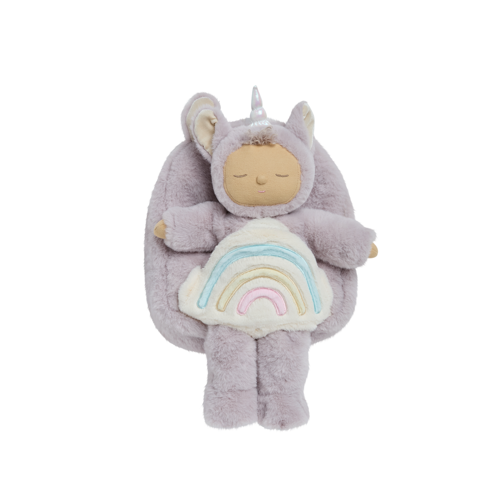 Olli Ella Unicorn Hopalong Backpack - Lilac