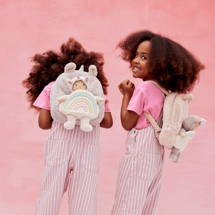 Olli Ella Unicorn Hopalong Backpack - Lilac