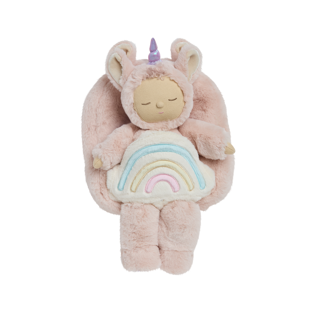 Olli Ella Unicorn Hopalong Backpack - Pink