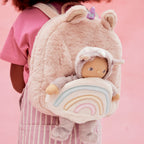 Unicorn Hopalong Backpack - Pink