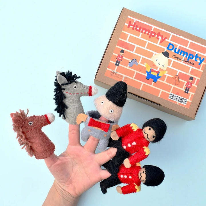Tara Treasures Finger Puppet Set - Humpty Dumpty