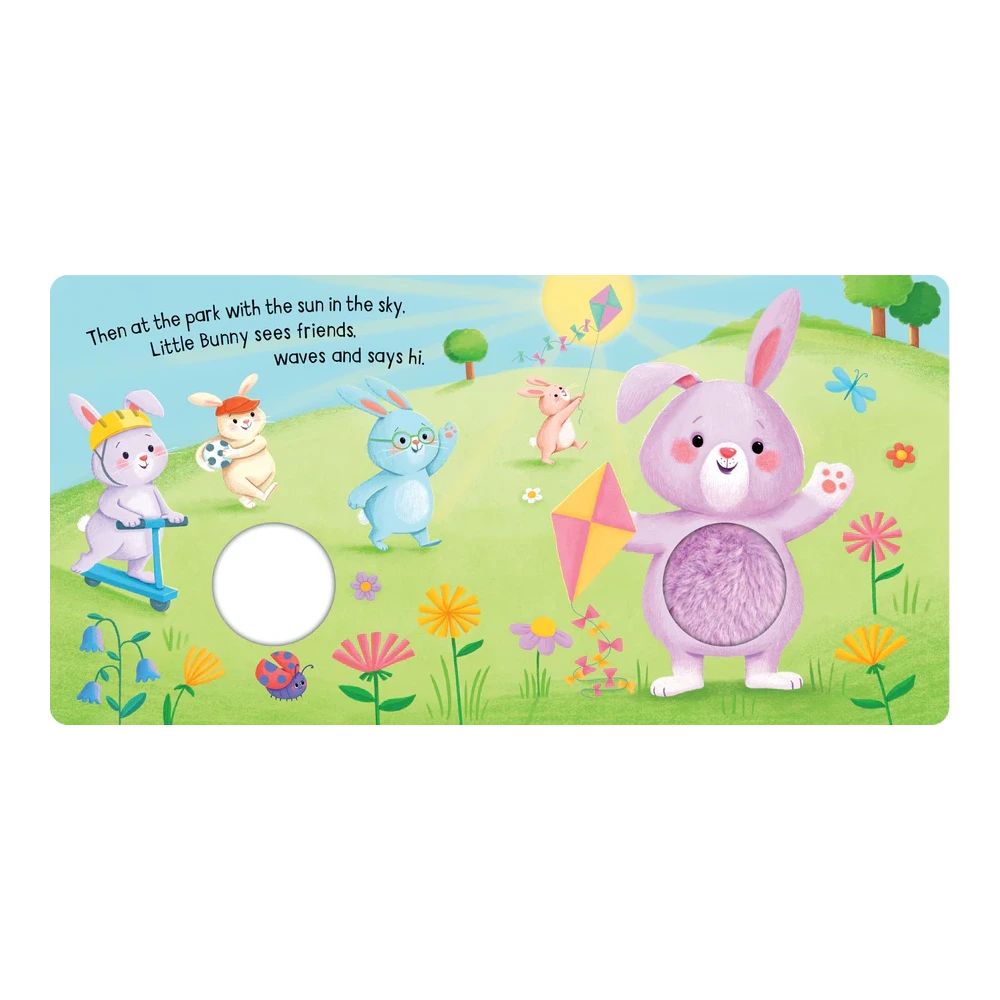 Squeaky Plush Board Book - Squeaky Little Bunny