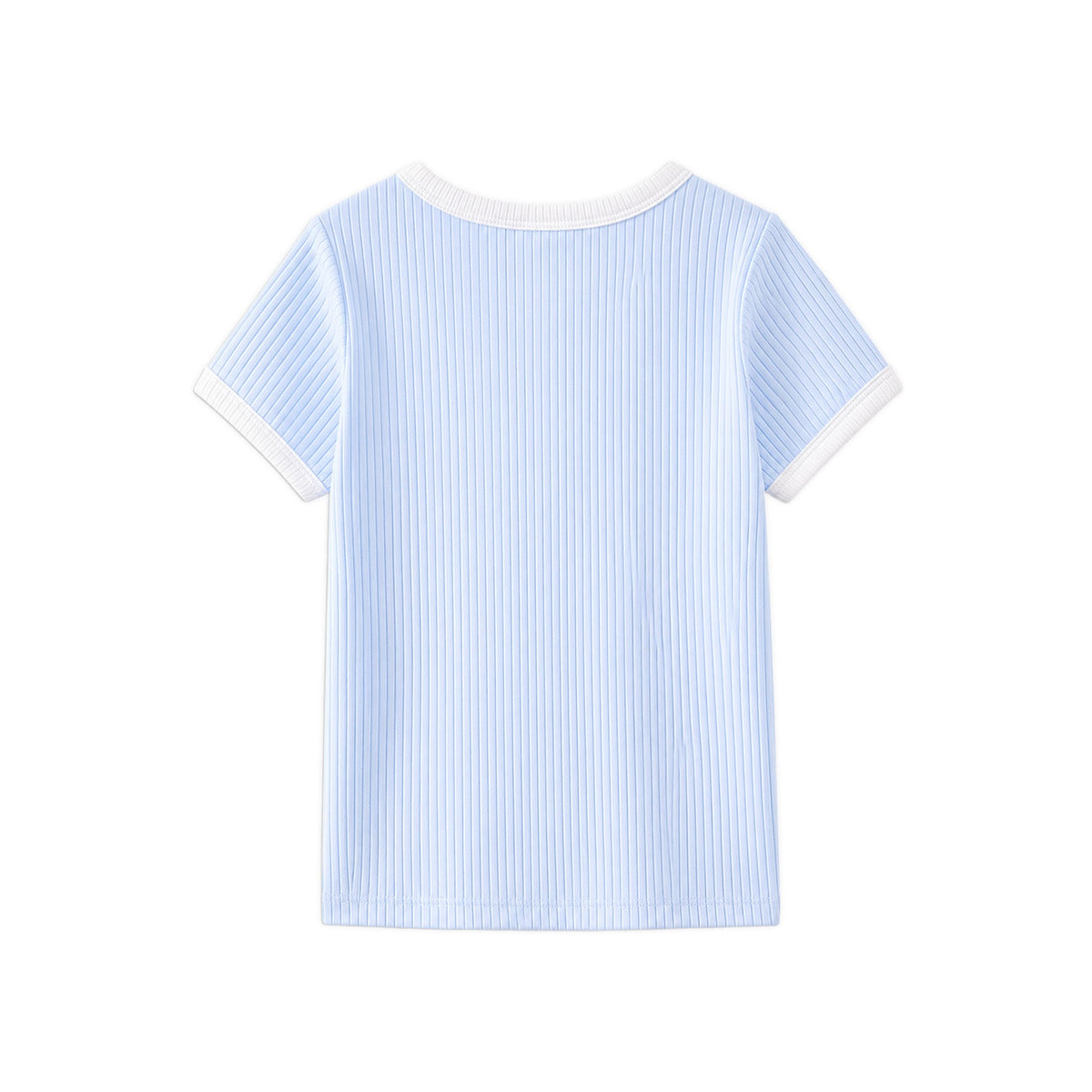 PRE-ORDER - Ice Blue Rib Tee