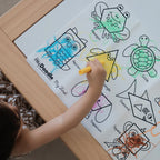 My First Shapes Colouring & Doodle Mat