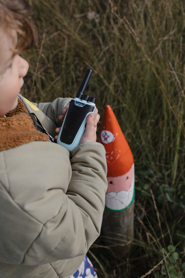 Kidytalk - Long Range Walkie-Talkie - Natural/Cyan
