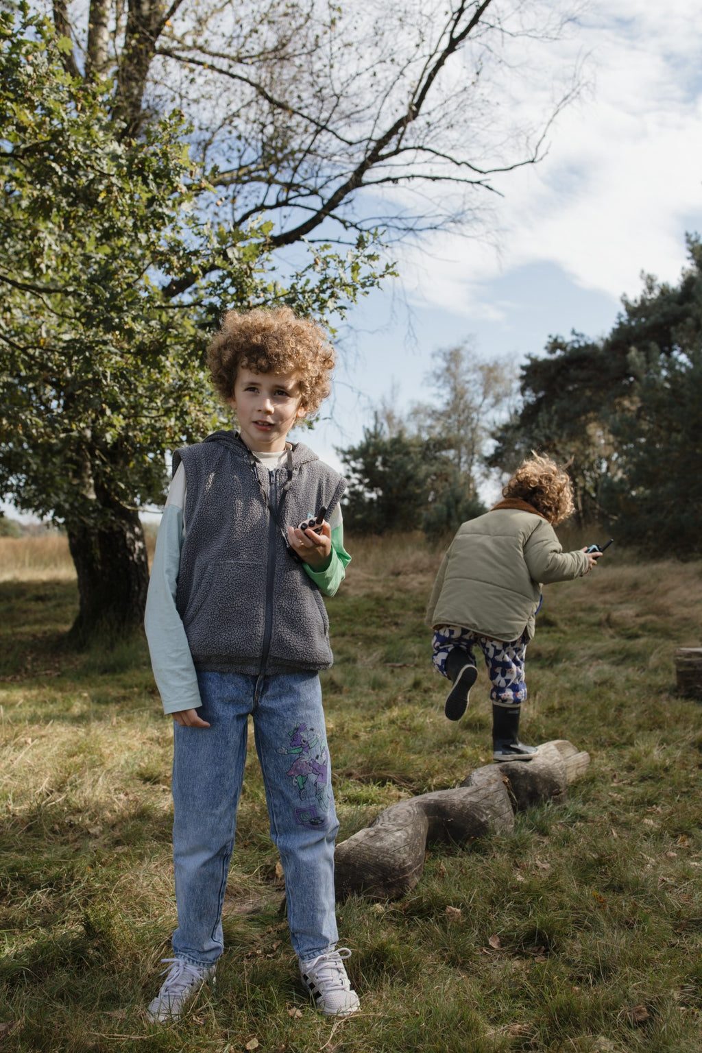 Kidytalk - Long Range Walkie-Talkie - Natural/Cyan