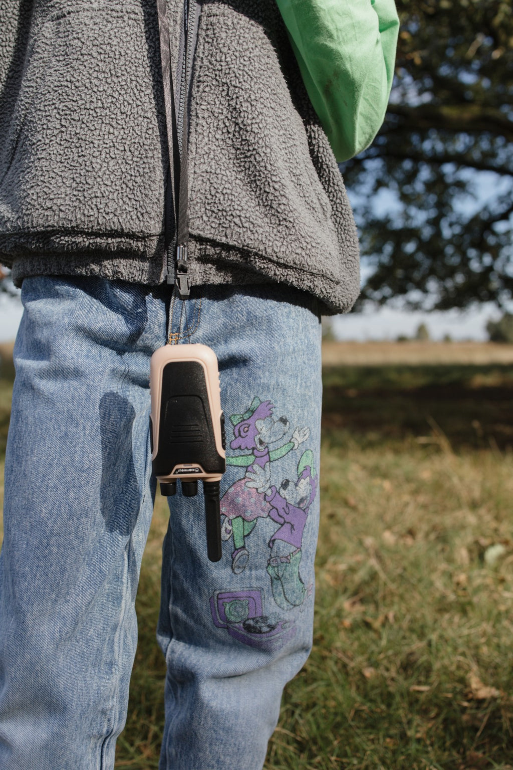 Kidytalk - Long Range Walkie-Talkie - Natural/Cyan