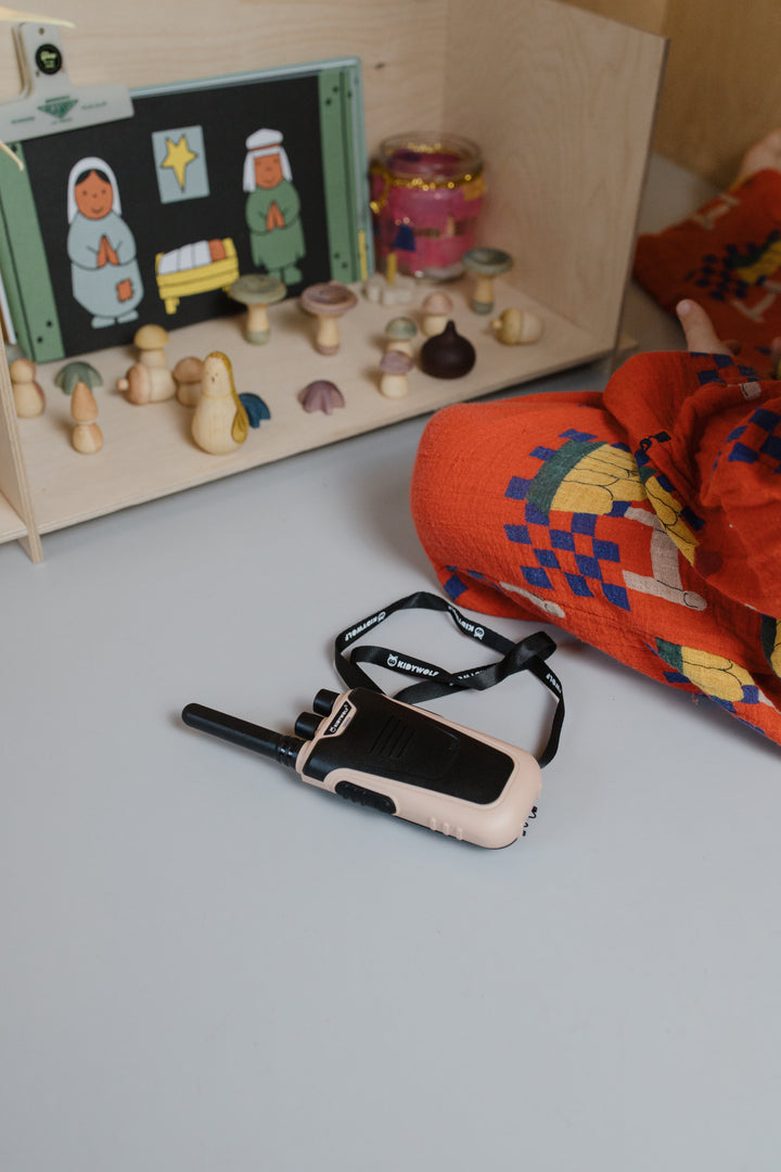 Kidytalk - Long Range Walkie-Talkie - Natural/Cyan