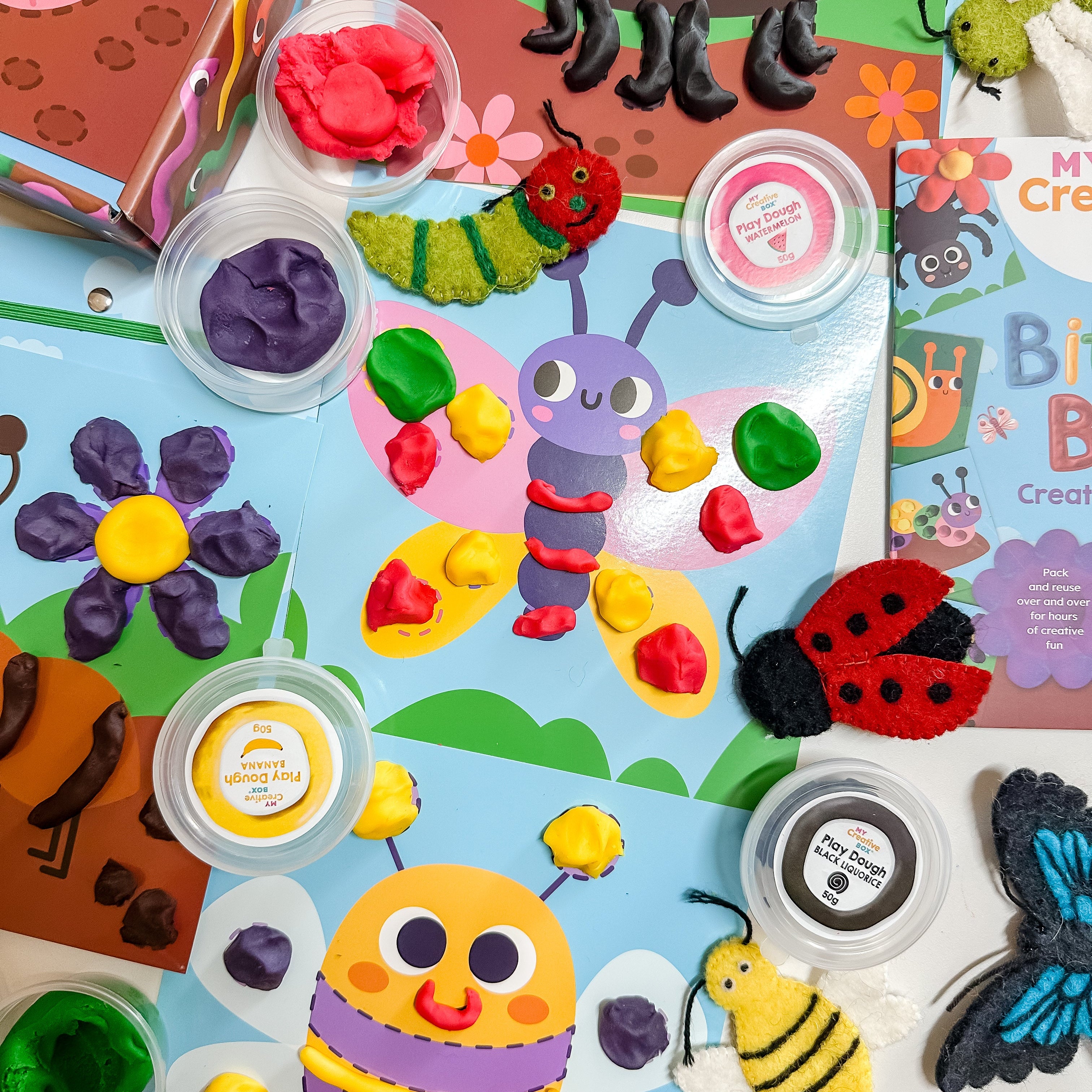 Bitty Bugs Dough Sensory Craft Box