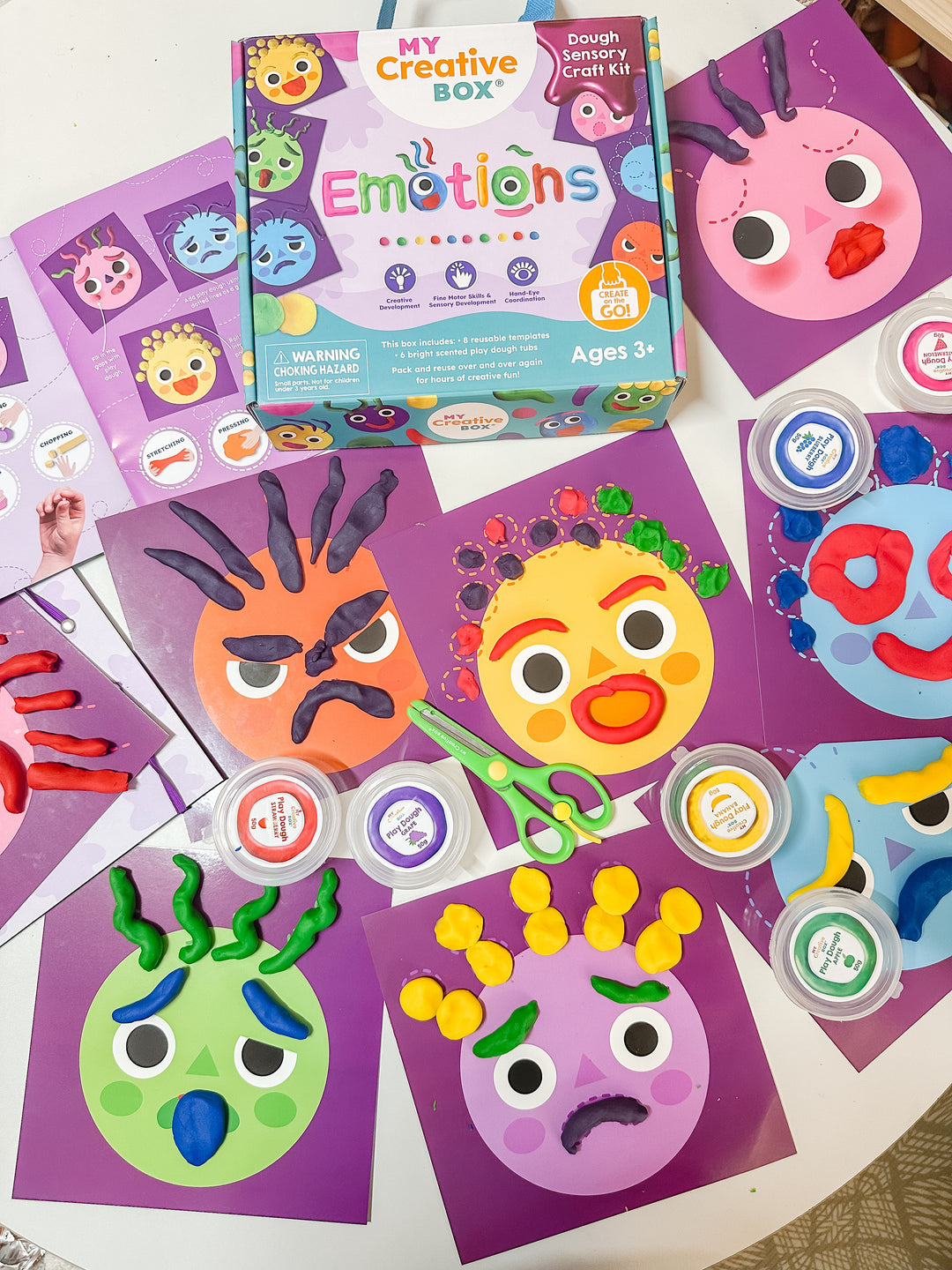 Emotions Dough Sensory Craft Box
