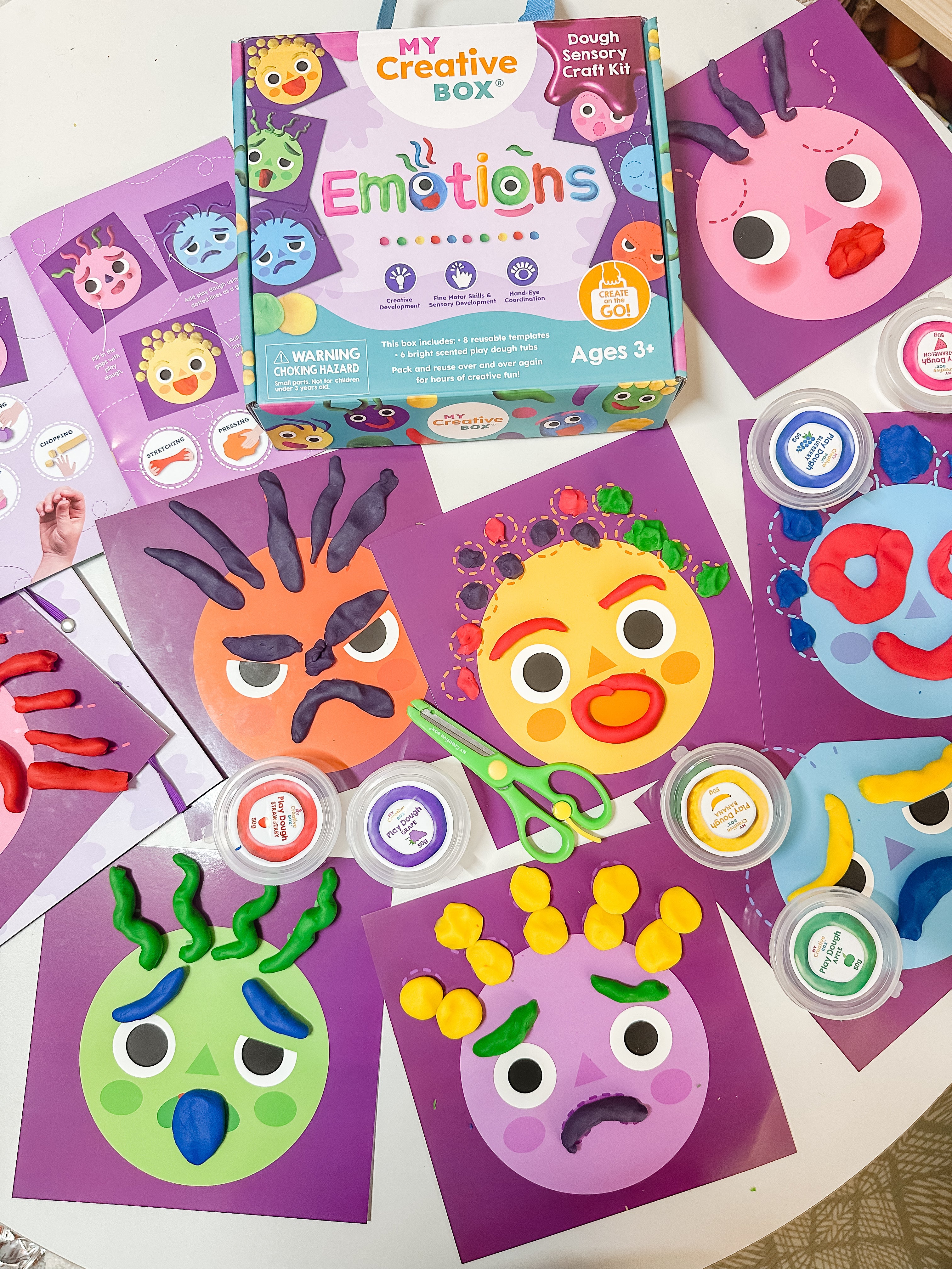 Emotions Dough Sensory Craft Box