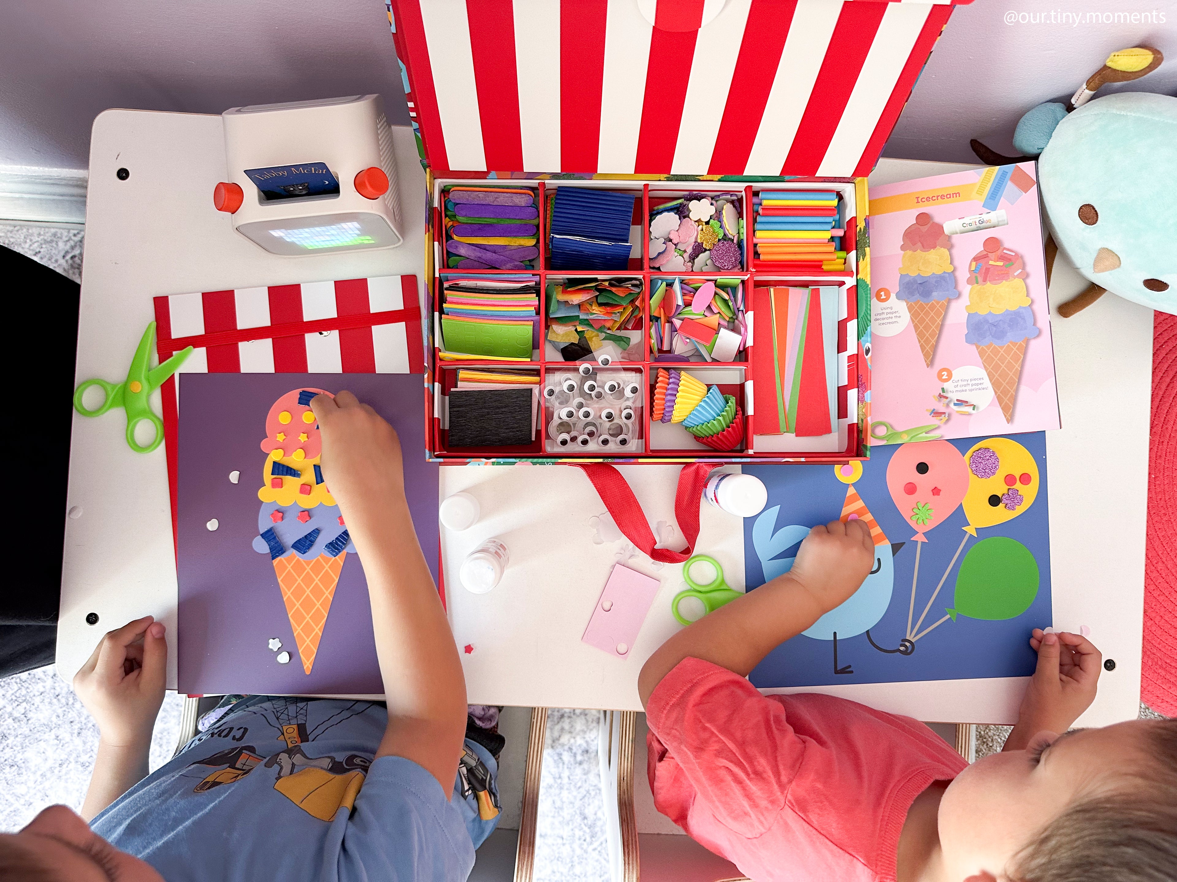 Pets Carnival Collage Sensory Craft Box