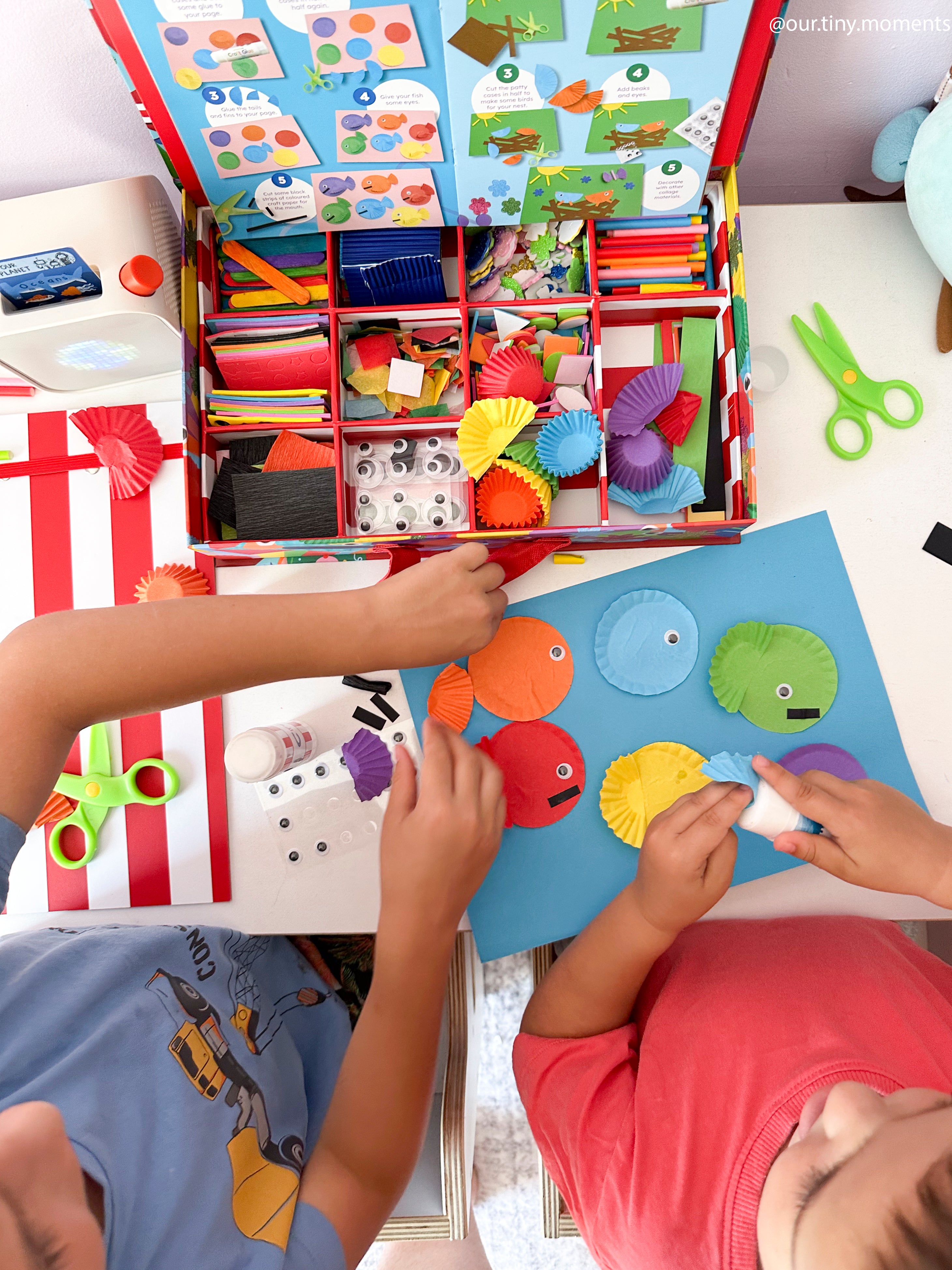 Pets Carnival Collage Sensory Craft Box