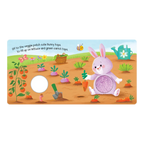 Squeaky Plush Board Book - Squeaky Little Bunny