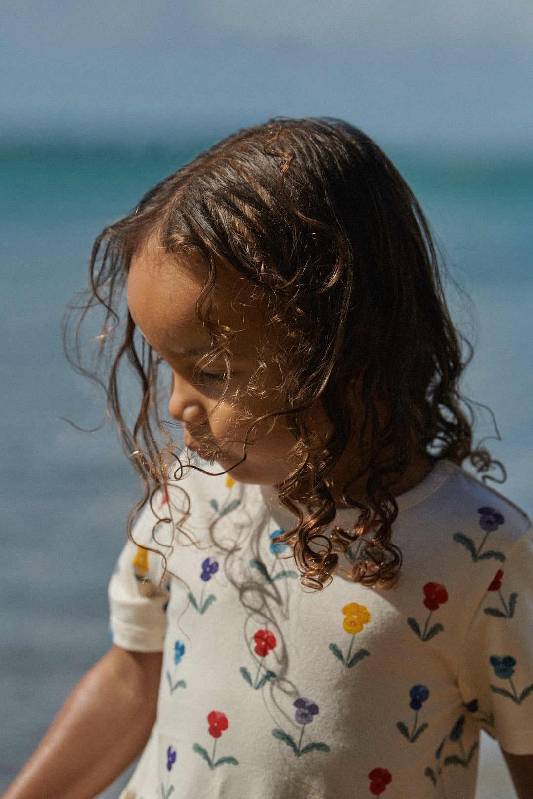 Nature Baby Saturday Dress - Delphine Blooms Print
