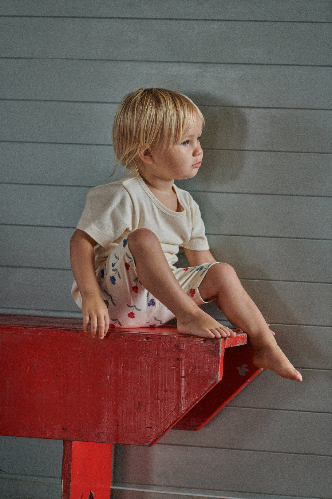 Nature Baby Selby Shorts - Delphine Blooms Print