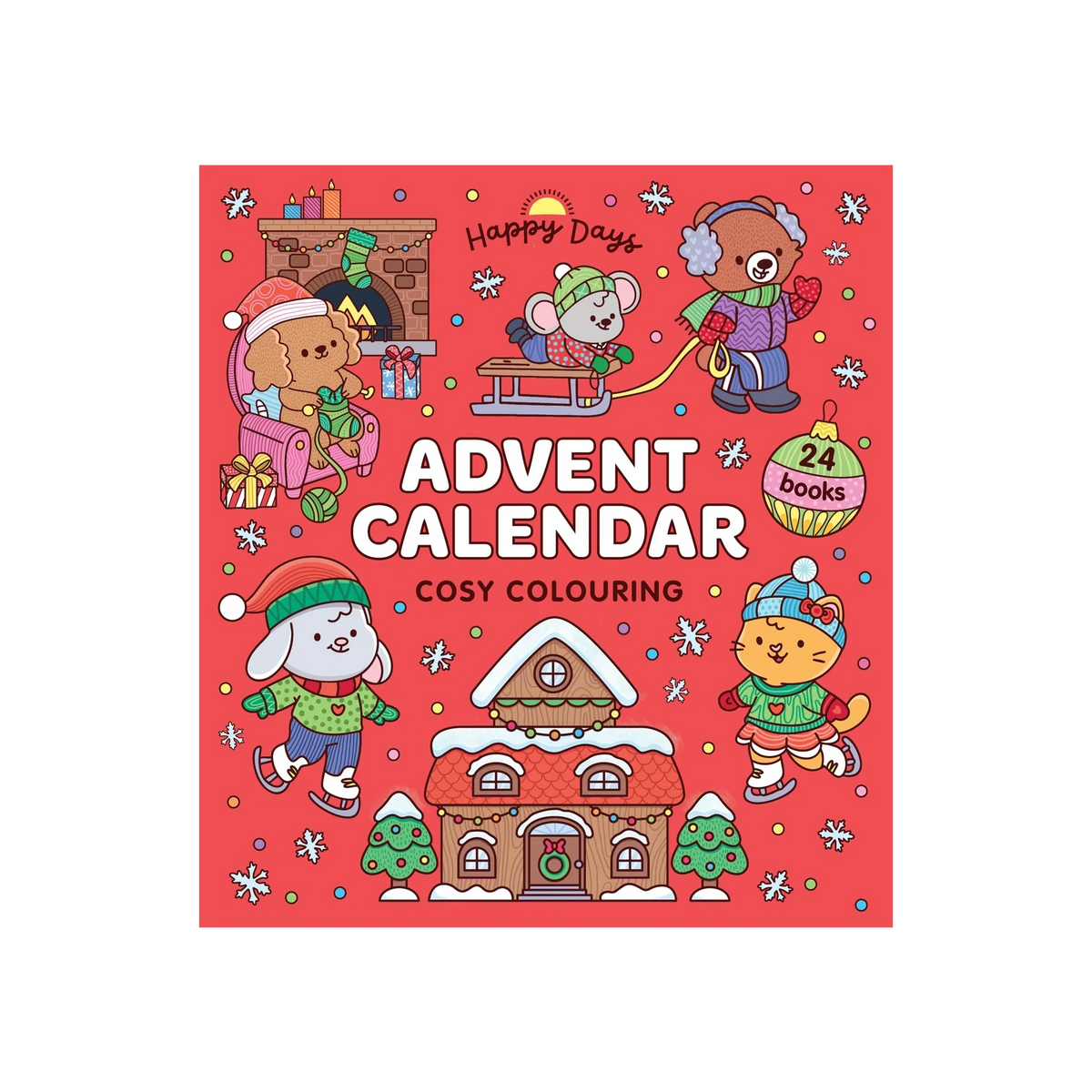 Happy Days - Cosy Colouring Advent Calendar