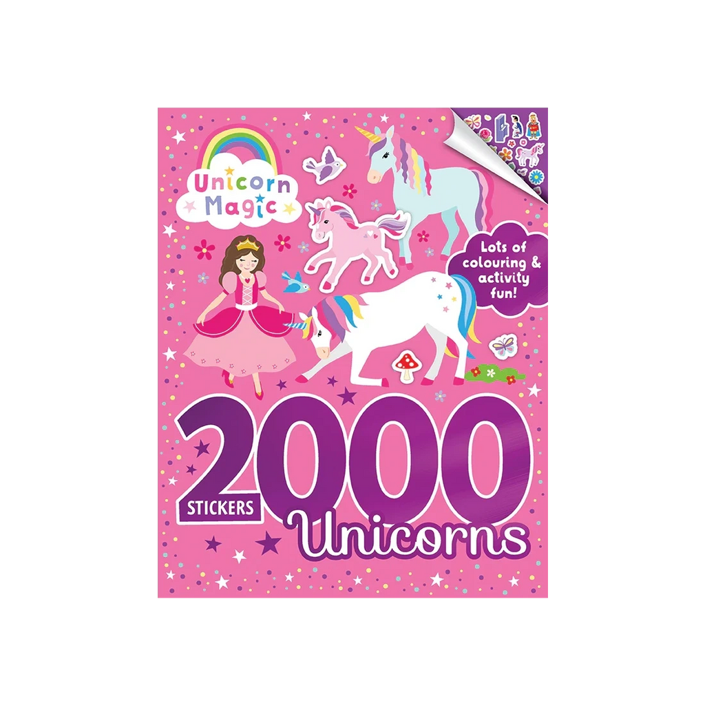 2000 Stickers - Unicorn Magic Volume 2