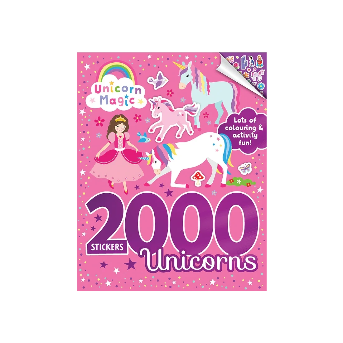 2000 Stickers - Unicorn Magic Volume 2