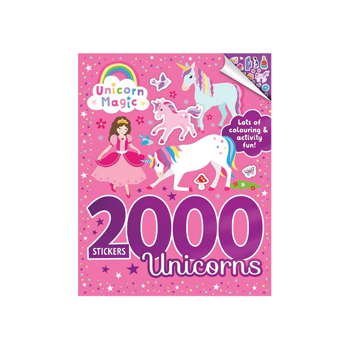 2000 Stickers - Unicorn Magic Volume 2