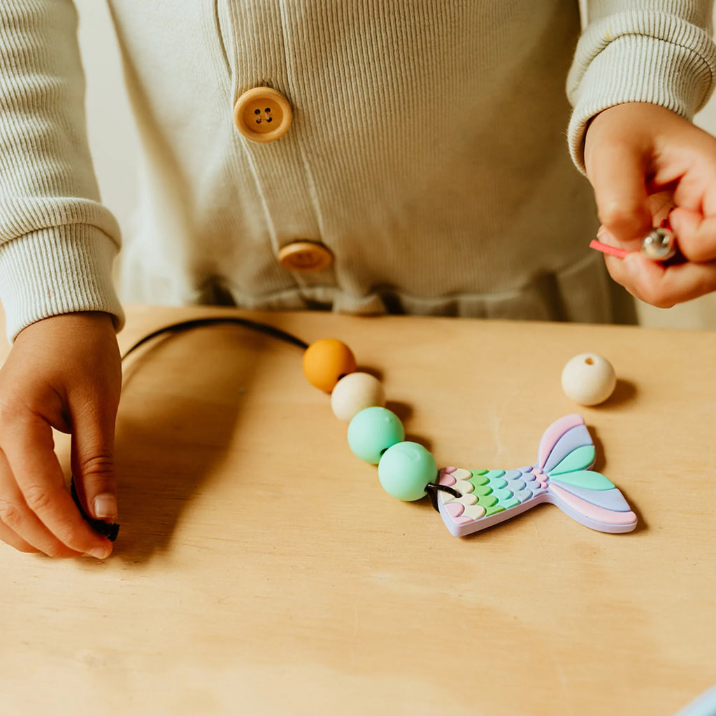 DIY Bag Tags Bead Kit - Dreamy Mermaid