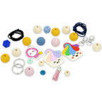 DIY Bag Tags Bead Kit -Sweet Cupcake
