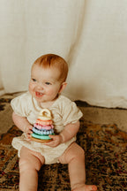 Rainbow Wobble Stacker - Pastel