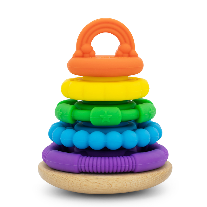 Rainbow Wobble Stacker | Bright
