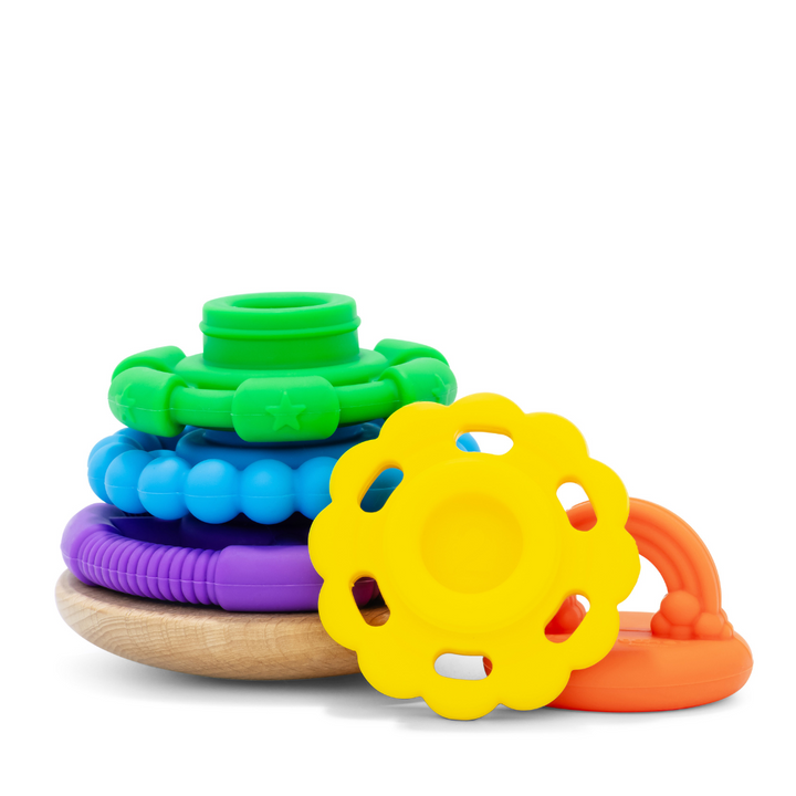 Rainbow Wobble Stacker | Bright
