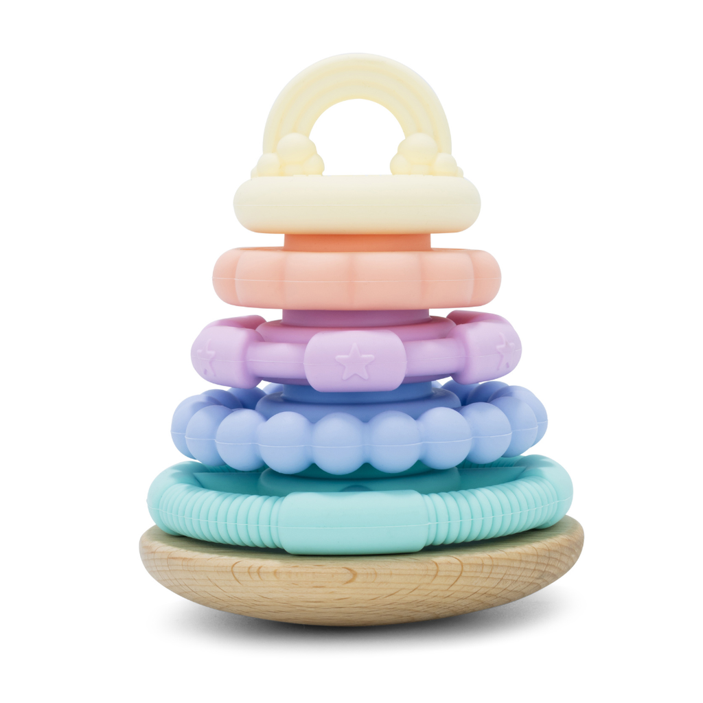 Rainbow Wobble Stacker | Pastel