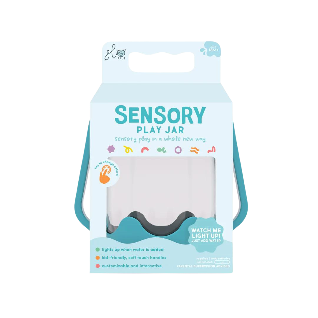 Glo Pal Sensory Play Jar - Blue