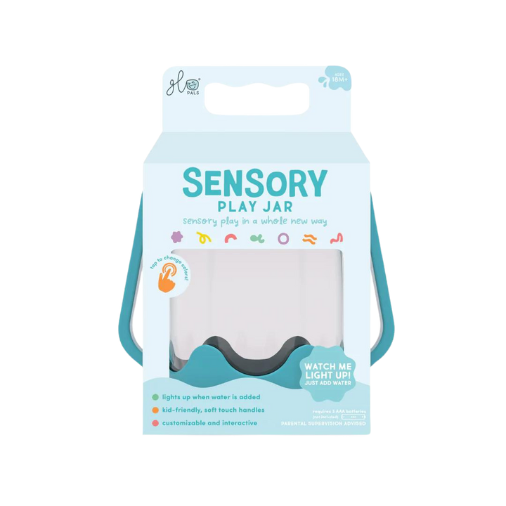 Glo Pal Sensory Play Jar - Blue