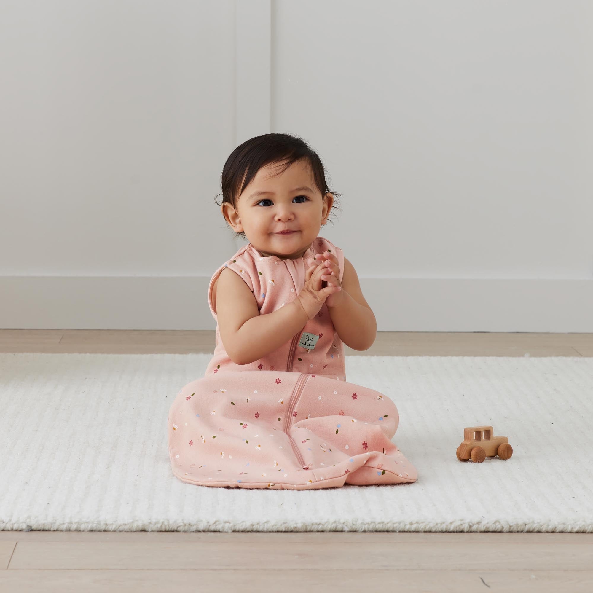 Jersey Sleeping Bag  1.0 TOG - Daisies