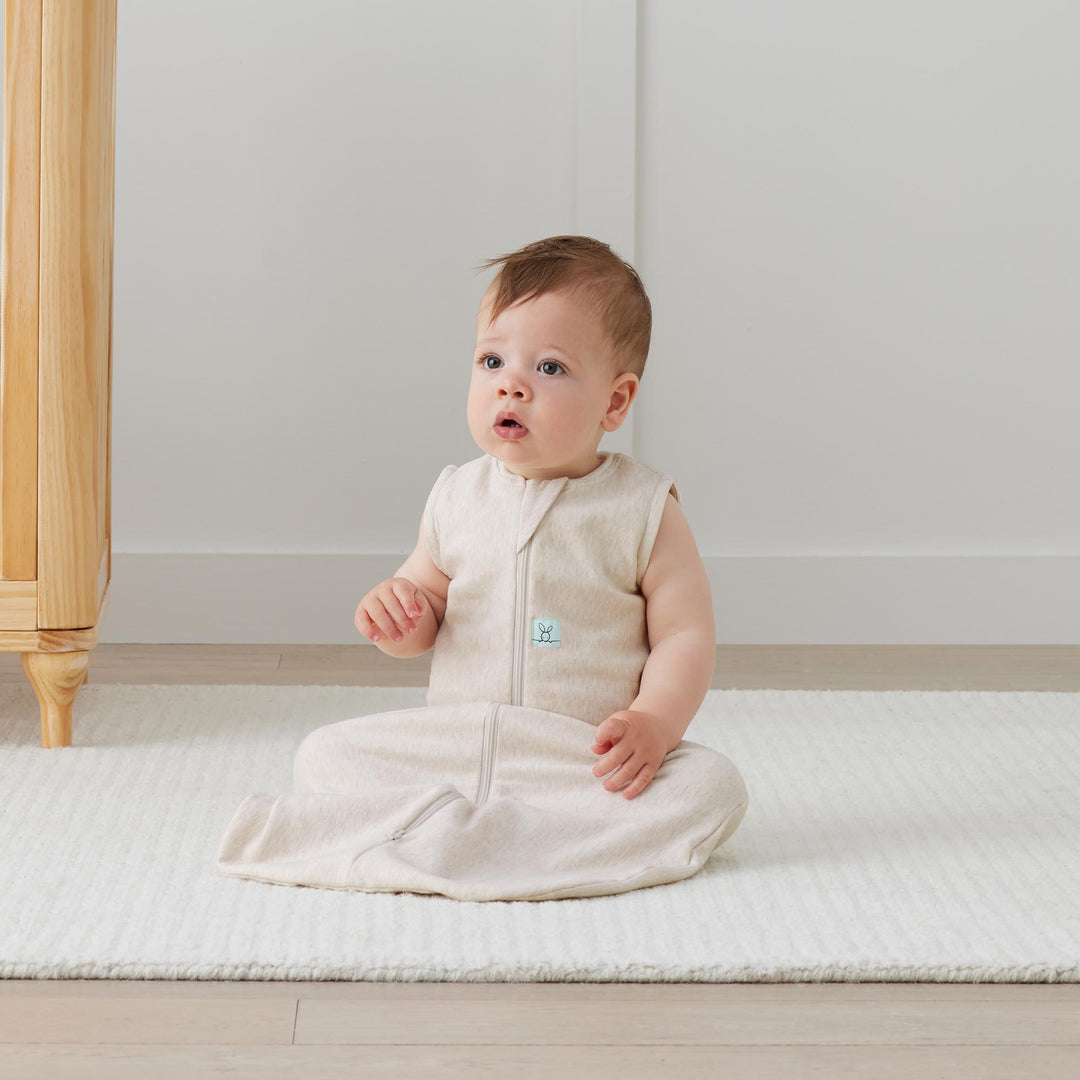 ergoPouch Jersey Sleeping Bag  1.0 TOG - Oatmeal Marle