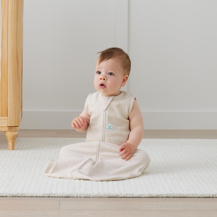 ergoPouch Jersey Sleeping Bag  1.0 TOG - Oatmeal Marle